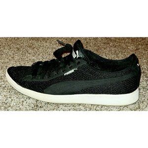 Puma Men Sneakers Black Low Top Athletic Shoes Fashion Trainers Flats US10